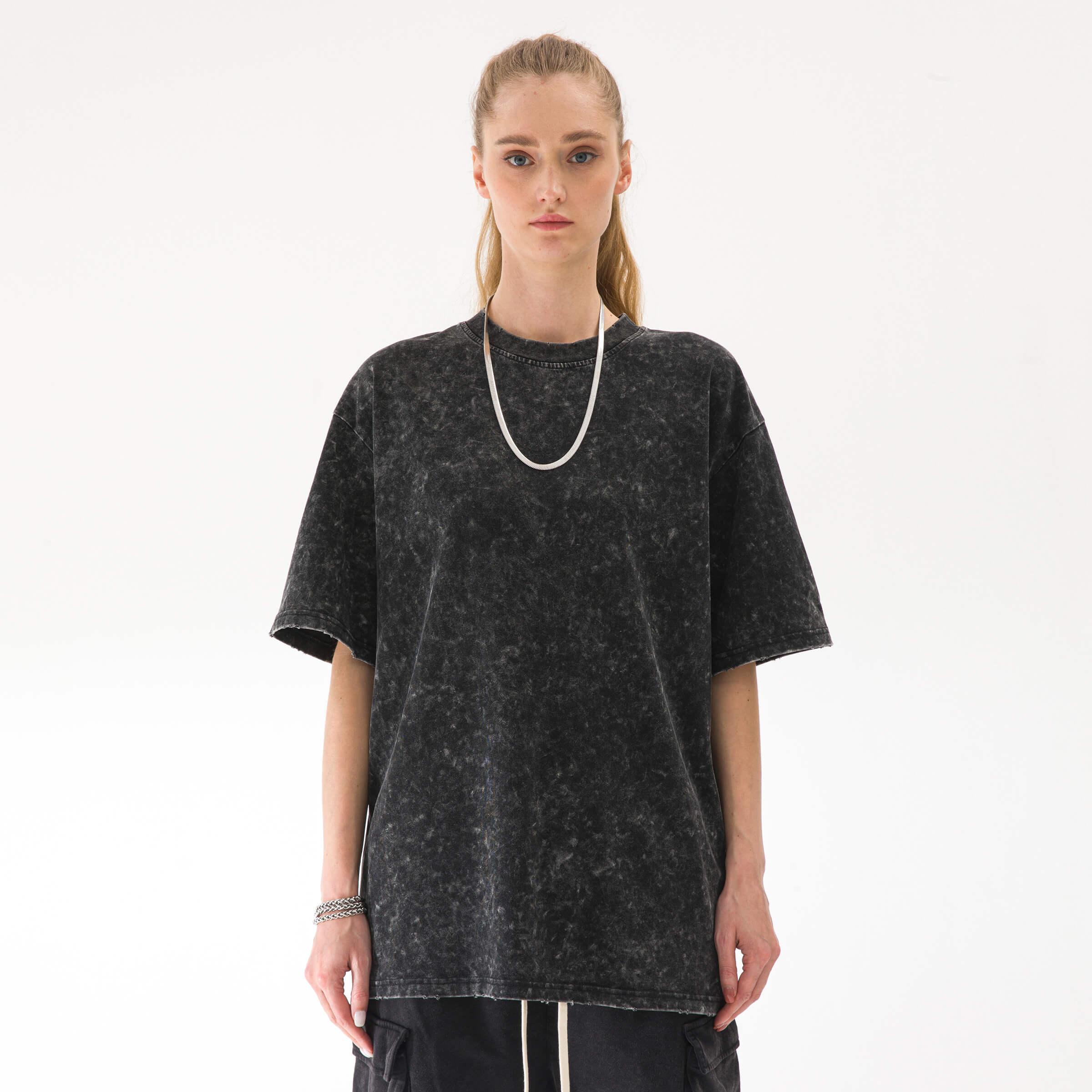 WR Snow Wash OVERSIZED T-shirt: Design 1