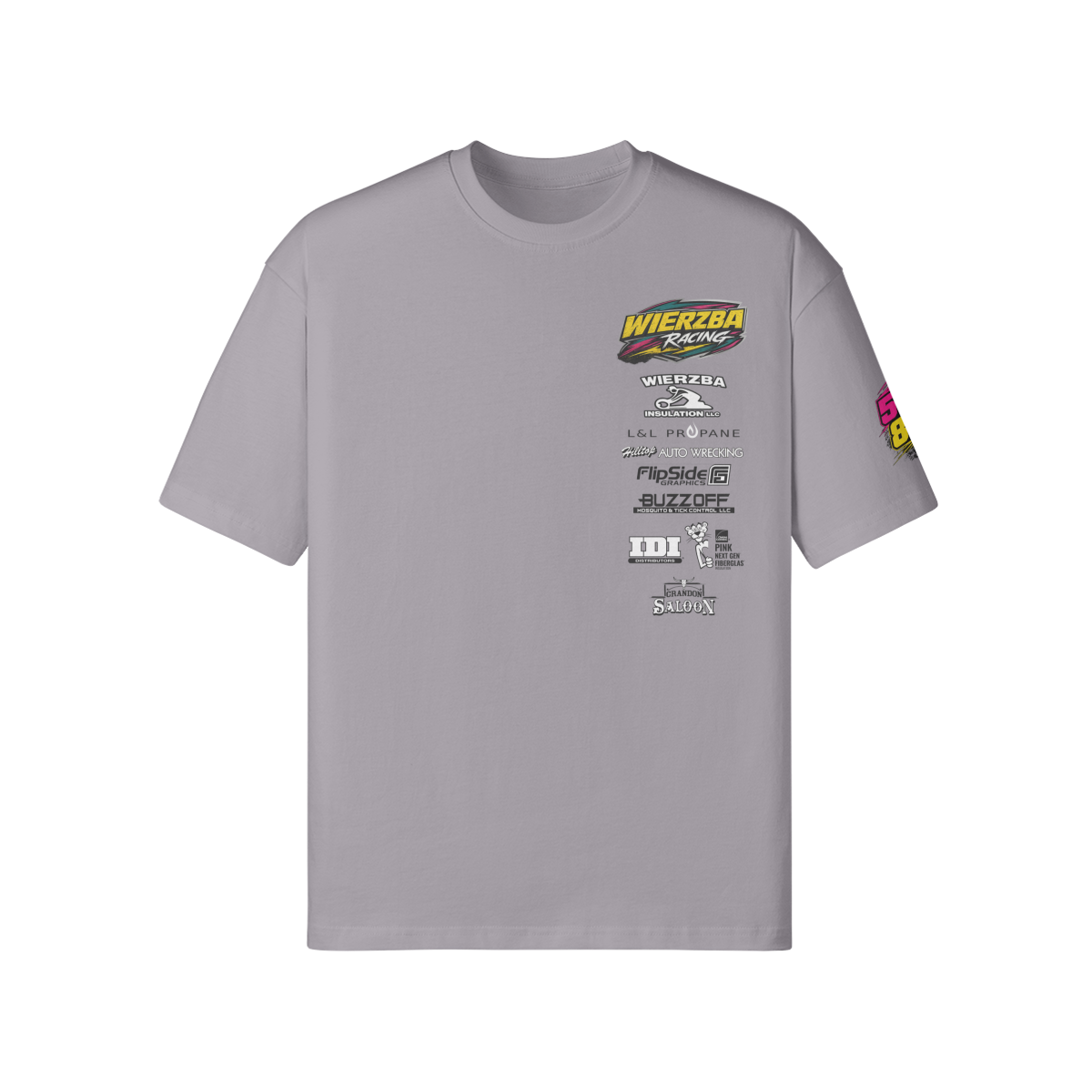 WR Lightweight Boxy T-Shirt: Design 2